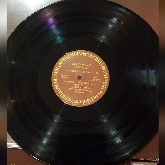 1974 Neil Diamond "Serenade" Vinyl Record - Picture 7 of 8